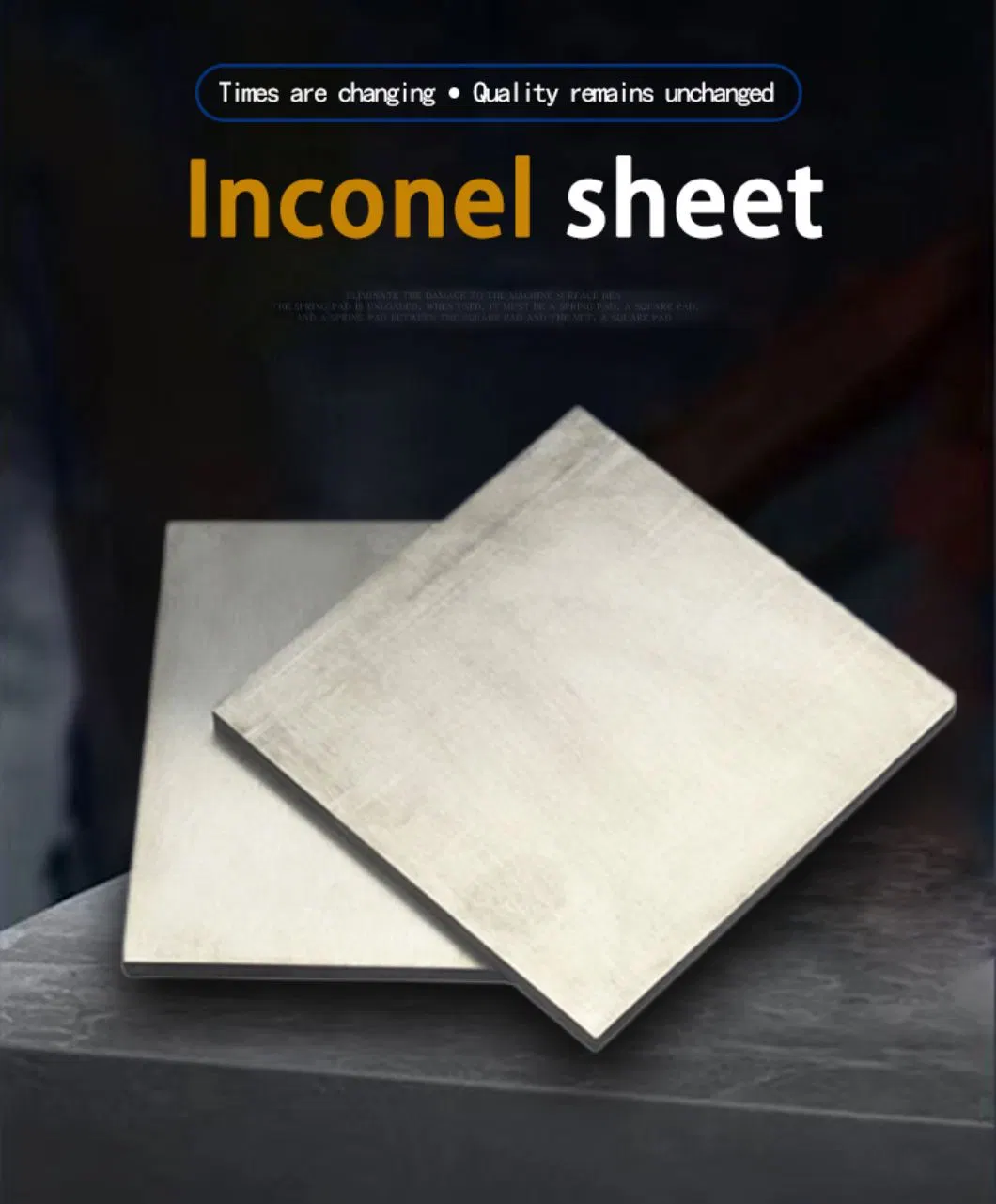 Nickel Alloy Inconel Alloy 600 601 625 Sheet and Plate 1.5mm/2.0mm/5.0mm/8.0mm THK